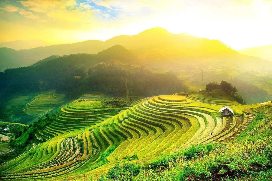 Hà Giang luôn sở hữu vẻ đẹp nên thơ, mộng mơ