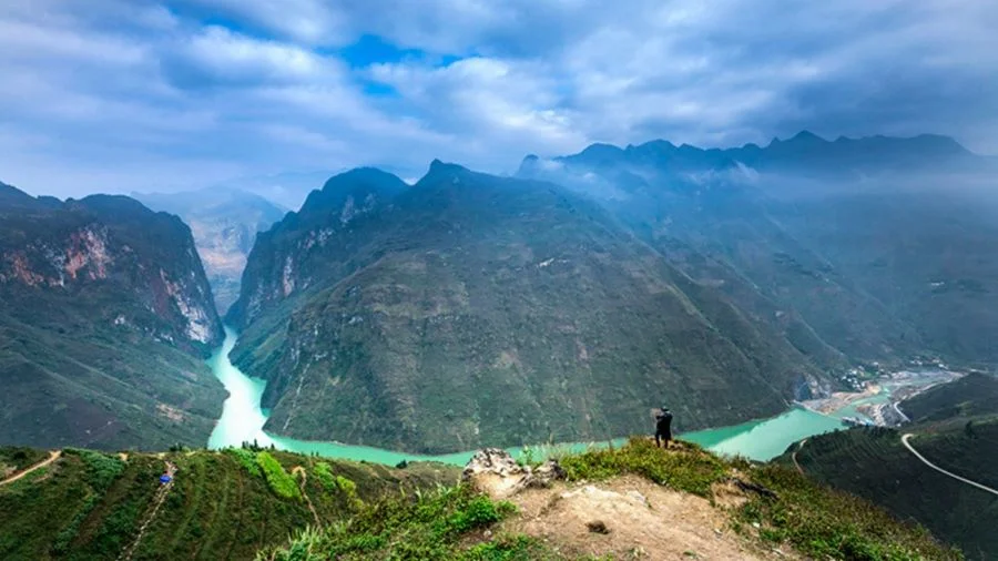 Sông Nho Quế qua góc nhìn tại Đèo Mã Pì Lèng
