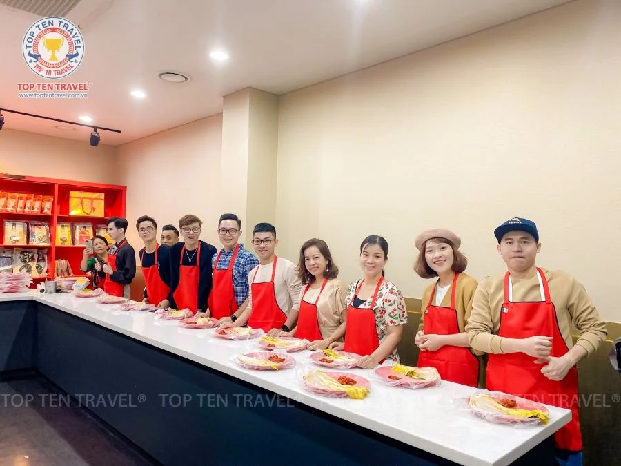 Các hoạt động trải nghiệm thú vị trong suốt chương trình tour