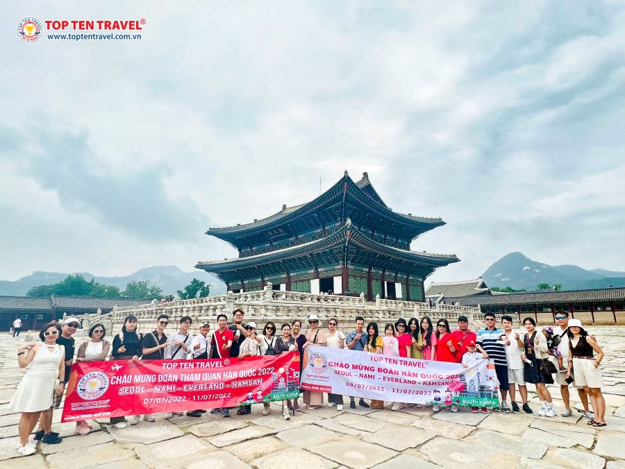 Tour du lịch Hàn Quốc tại Top Ten Travel