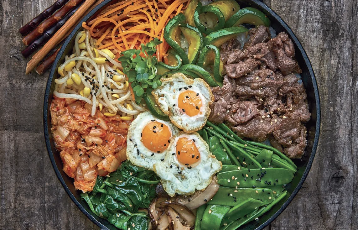 Cơm trộn có đầy đủ chất dinh dưỡng