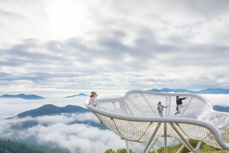 Săn mây trên đỉnh Unkai Terrace “cực chill”