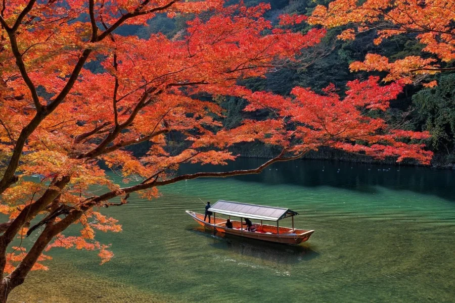 Hokkaido vào thu như được khoác lên mình chiếc áo rực rỡ làm xao xuyến biết bao du khách