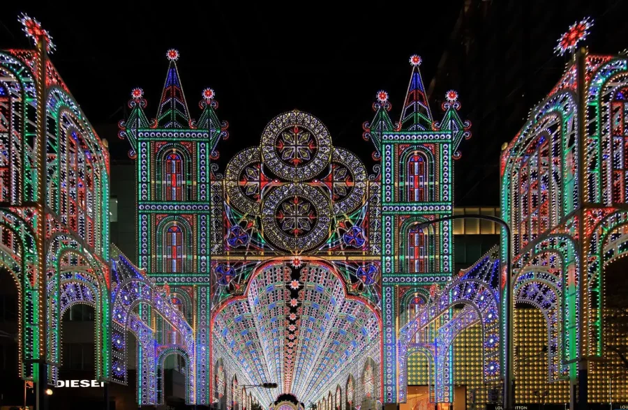 Lễ hội Kobe Luminarie, một màn trình diễn ánh sáng tuyệt đẹp tại Kobe
