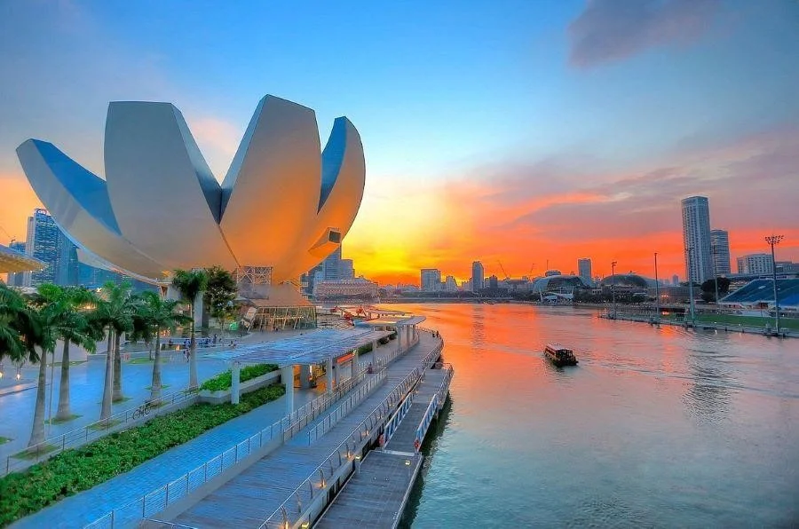 Khung cảnh bình yên tại Singapore