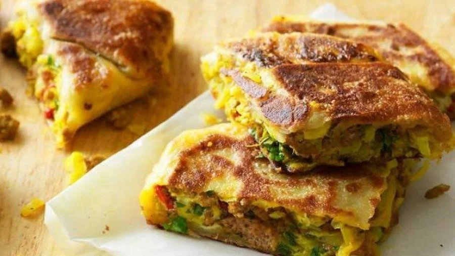 Murtabak - đặc sản vỉa hè của Singapore