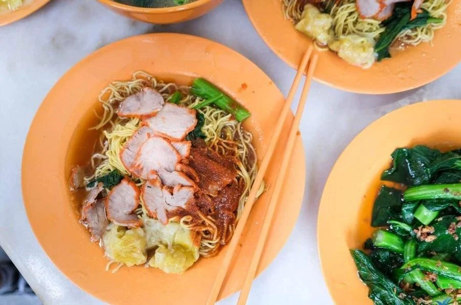 Wanton Mee - món mì trộn khô trứ danh tại Singapore