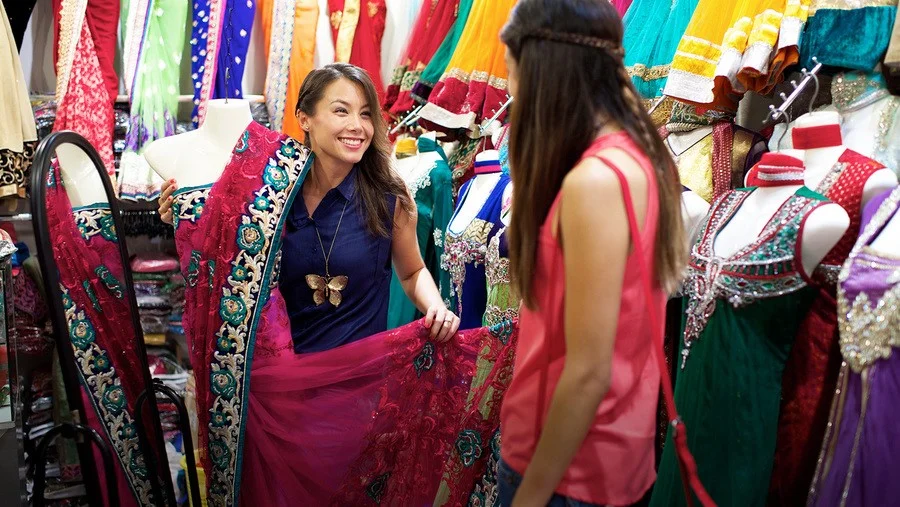 Tại Little India có những mặt hàng độc đáo của người Ấn Độ