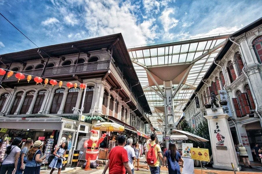Bugis Street kết hợp vẻ đẹp truyền thống và những dịch vụ hiện đại