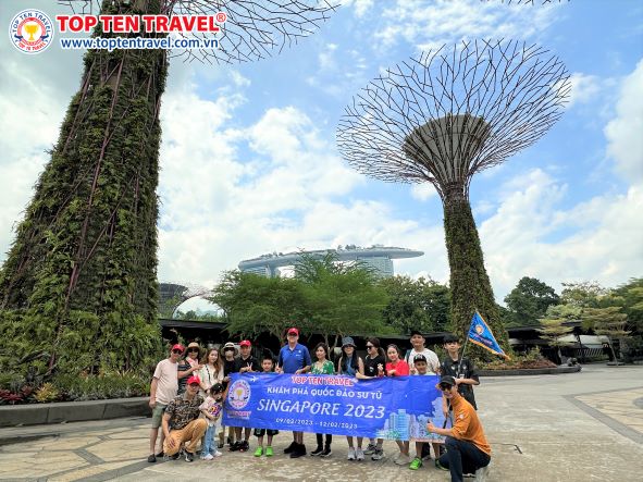 Tour Singapore - Indonesia - Malaysia của Top Ten Travel