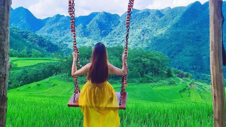 Một thoáng non nước Pù Luông trong nắng chiều