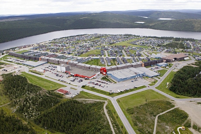 Thị trấn Fermont, Canada