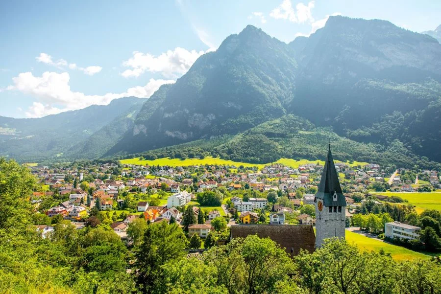 Thiên nhiên Liechtenstein đã hình thành nên một hệ sinh thái phát triển vô cùng phong phú 