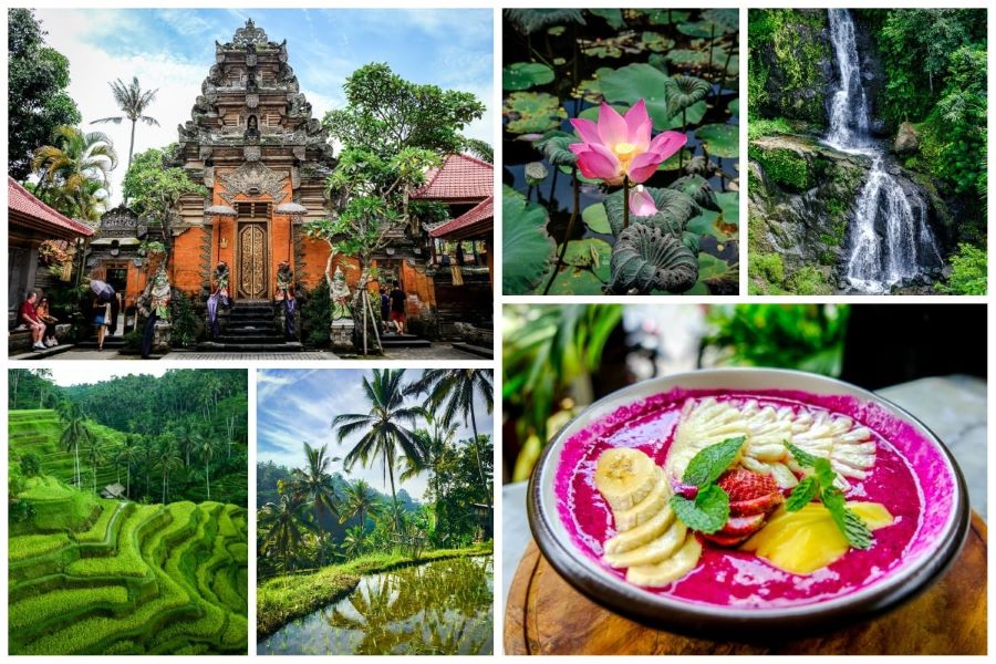 Thị trấn Ubud sở hữu vẻ đẹp cổ kính và trầm mặc cùng cảnh quan thiên nhiên trong lành êm ả