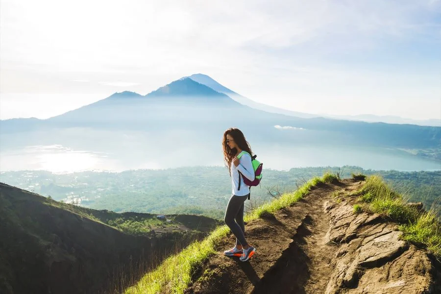 Vẻ đẹp hùng tráng giữa đại ngàn núi rừng của ngọn núi Batur để lại những ấn tượng khó phai trong lòng du khách 