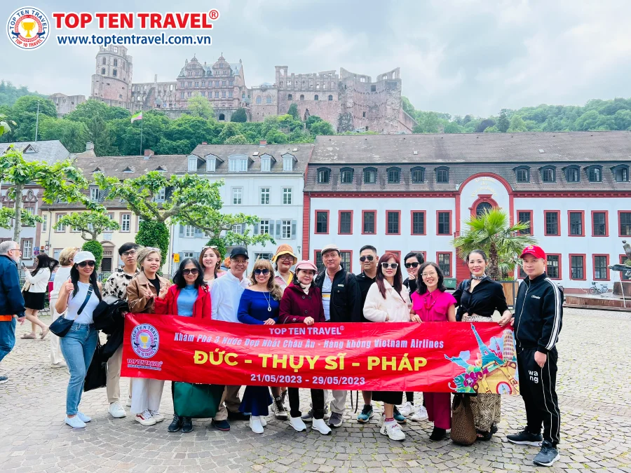 Các tour Châu Âu nahf Top ten Travel có lịch khởi hành hàng tháng