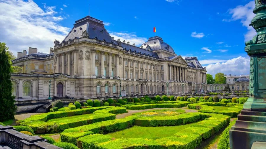 Cung điện hoàng gia Brussels sở hữu kiến trúc độc đáo