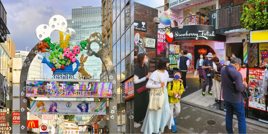 Harajuku từ lâu đã trở thành biểu tượng của văn hóa tuổi teen Nhật Bản