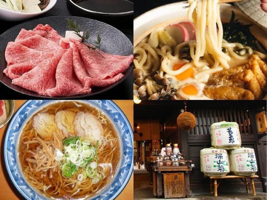 Ẩm thực địa phương tại Takayama là một trải nghiệm khó quên đối với du khách khi đi du lịch Nhật Bản