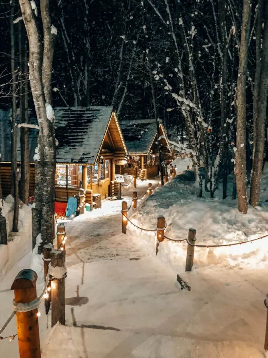 Furano sở hữu một khung cảnh lãng mạn đến nao lòng khi đông về