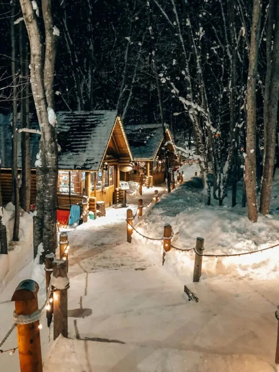 Furano sở hữu một khung cảnh lãng mạn đến nao lòng khi đông về