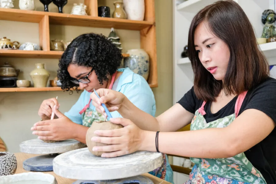 Theo nhiều tín đồ du lịch Hàn Quốc, Itaewon còn là điểm đến hấp dẫn cho những ai yêu thích nghệ thuật