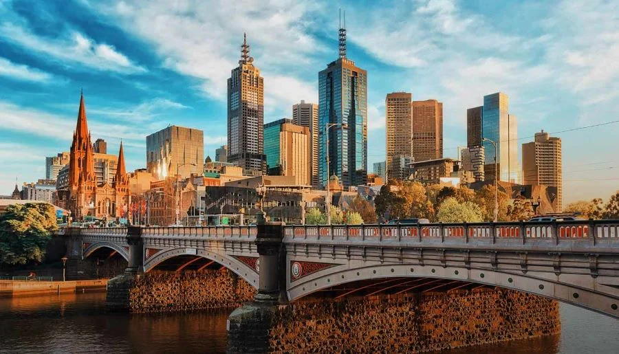Thành phố Melbourne vô cùng cổ kính