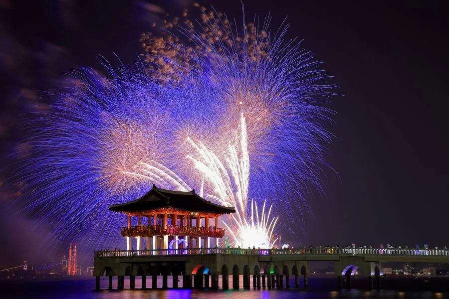 Lễ hội Pháo hoa Quốc tế Pohang - cái tên không thể bỏ qua trong hành trình khám phá các lễ hội mùa hè Hàn Quốc đặc sắc nhất