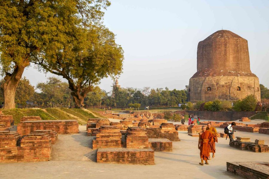 Sarnath - Vườn Lộc Uyển là nơi Đức Phật đã khai giảng bài pháp đầu tiên