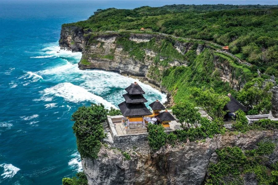 Đền Uluwatu sở hữu những nét kiến trúc đặc trưng của đảo Bali