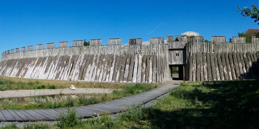 Pháo đài vững chắc góp phần tạo nên đế chế Viking hùng mạnh