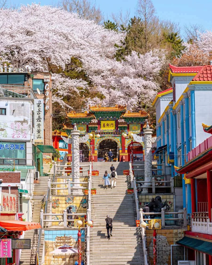Incheon Chinatown không chỉ là một khu phố Tàu, mà còn là nơi giao thoa của hai nền văn hóa Đông Á, thu hút hàng triệu du khách mỗi năm