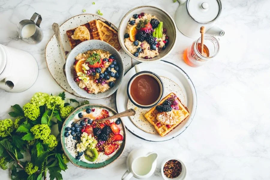 Nền ẩm thực châu Âu đầy màu sắc với đủ loại mỹ vị và hương vị khác nhau