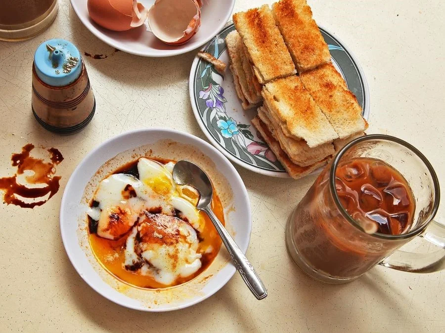 Bữa ăn sáng phổ biến của người Singapore