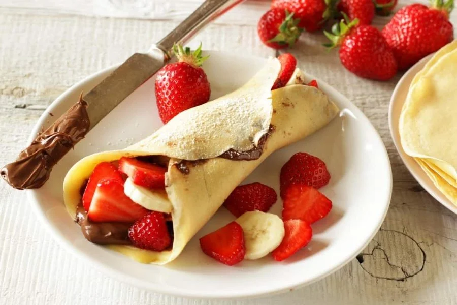 Palatschinken - một loại crepe kiểu Úc dành cho những tâm hồn ngọt ngào