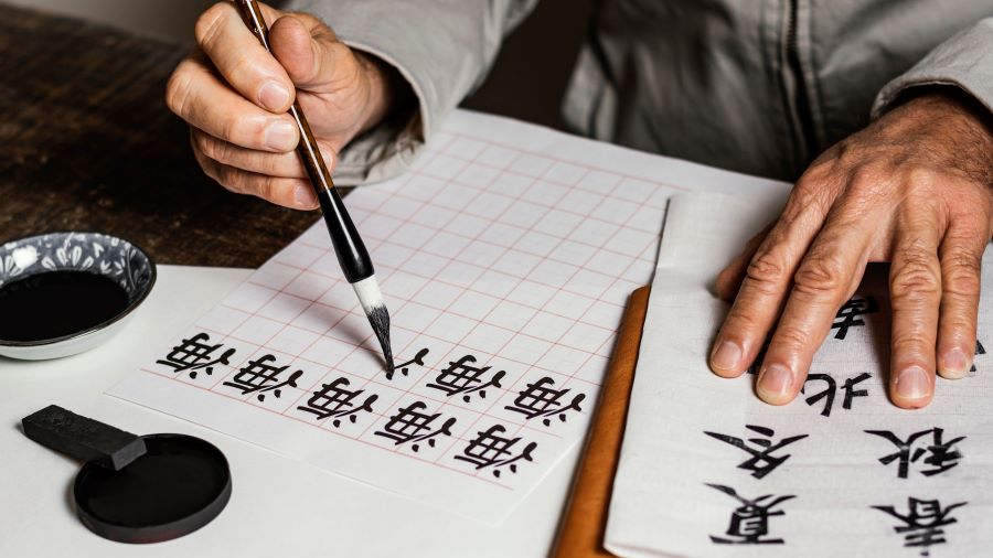 Thư pháp Trung Quốc ẩn chứa nhiều giá trị tinh thần và thể hiện trình độ nghệ thuật, khí chất và tâm hồn của người viết