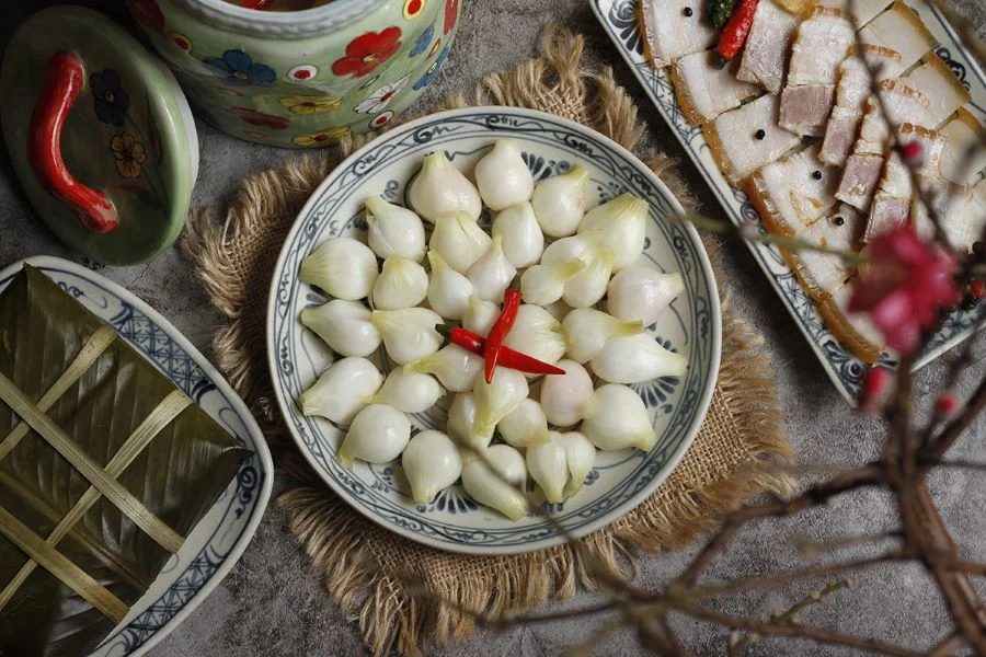 Dưa hành món ăn chống ngán ngày Tết