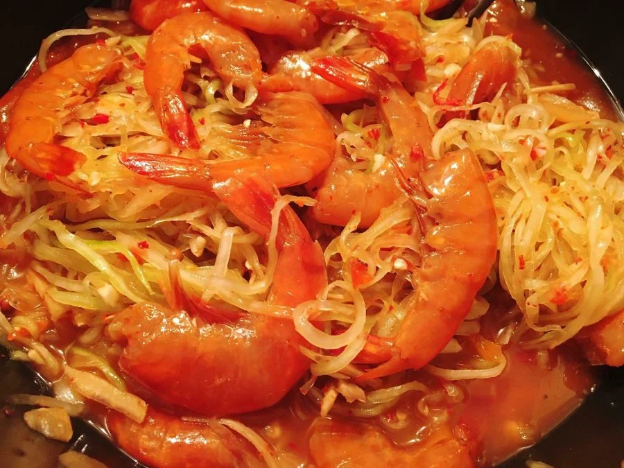 Tôm chua - Món ăn quen thuộc trong ngày Tết của người miền Trung