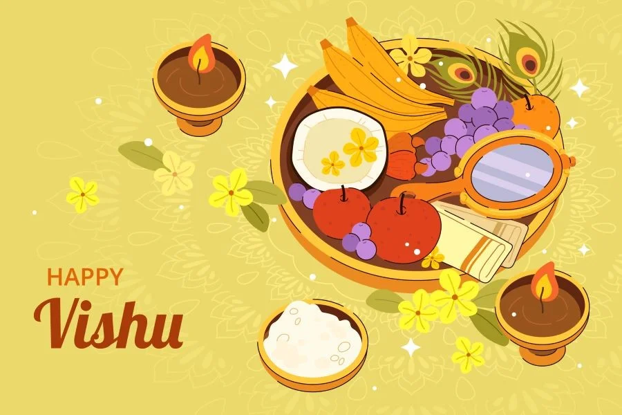 Vishu được xem là ngày lễ mừng năm mới của người Ấn tại bang Kerala