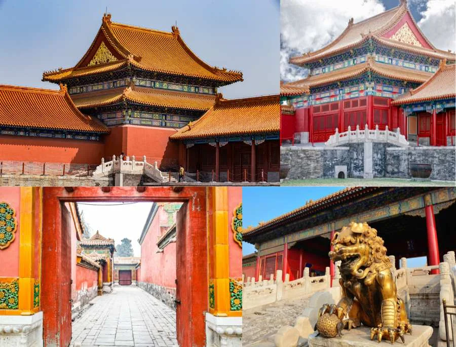 Tử Cấm Thành tựa như một thành phố cổ xưa thu nhỏ nằm trong lòng Bắc Kinh