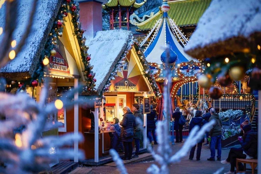 Những khu chợ đón Giáng Sinh nổi tiếng tại Copenhagen