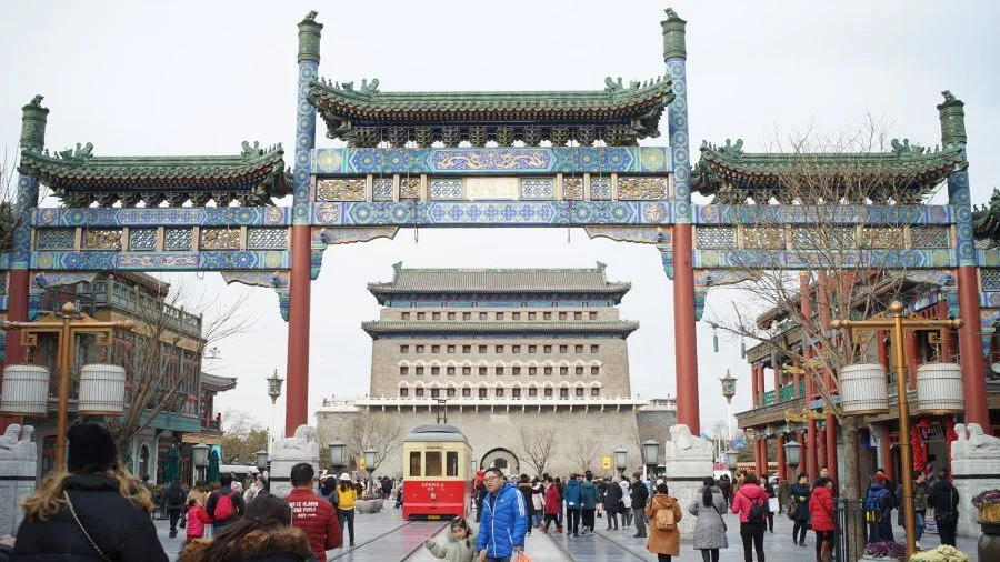 Phố Qianmen là một trong những khu phố mua sắm cổ xưa nhất còn duy trì đến ngày nay 