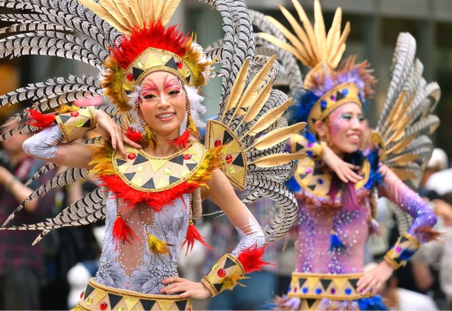 Lễ hội Kobe Matsuri là lễ hội đường phố lớn nhất ở Kobe Nhật Bản
