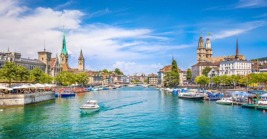 Thành phố Zurich được mệnh danh là “tinh thần Thụy Sĩ”