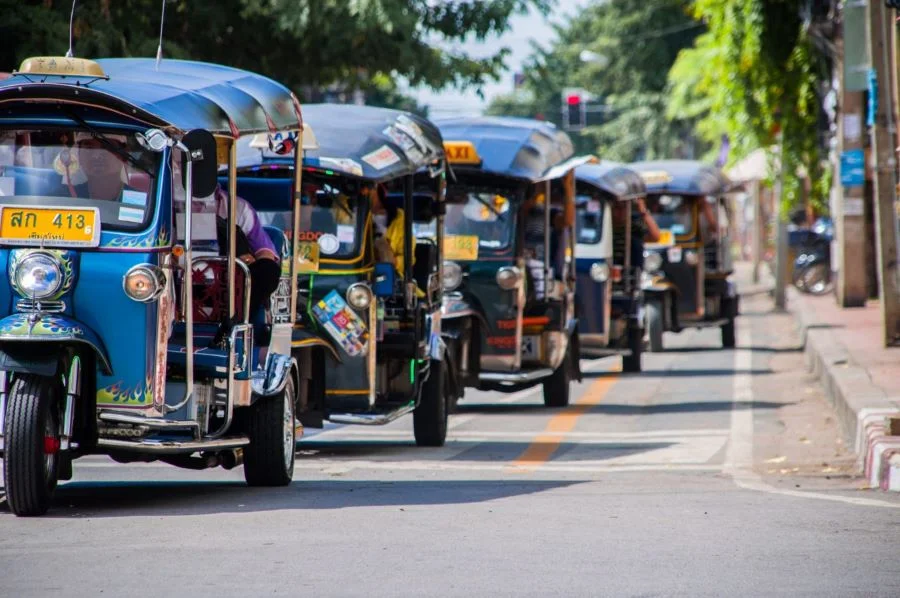 Những chiếc xe Tuk Tuk phổ biến tại Thái Lan