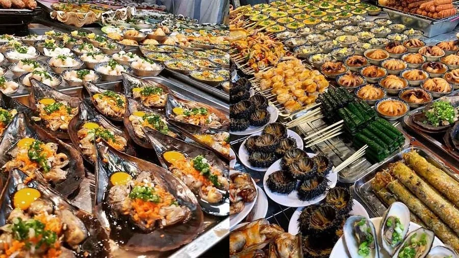 Thưởng thức ẩm thực tại chợ đêm Phú Quốc