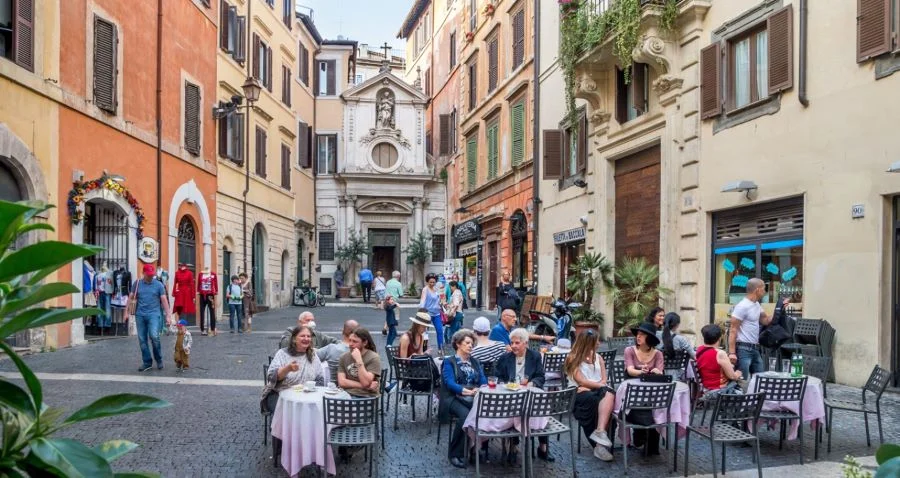 Rome là một thành phố xinh đẹp sở hữu khí hậu Địa Trung Hải