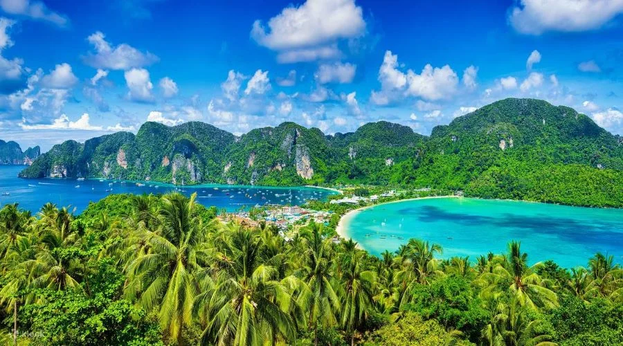 Khung cảnh tuyệt đẹp tại Đảo Phi Phi của Thái Lan