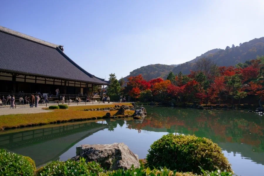 Chùa Tenryuji - Một trong những nơi ngắm lá đỏ đẹp nhất tại Kyoto