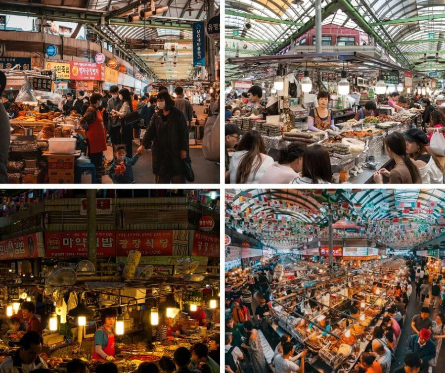 Chợ Gwangjang là niềm tự hào của người dân Seoul khi vốn nổi tiếng là khu chợ truyền thống lâu đời nhất Hàn Quốc
